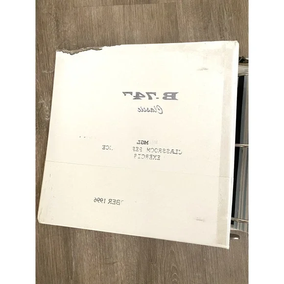 Northwest B747 Flight Crew‎ Training Manual Binder Original Set 2 80s 90s NWA - Picture 13 of 15